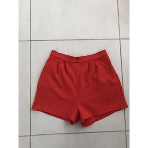 Women's Red Shorts